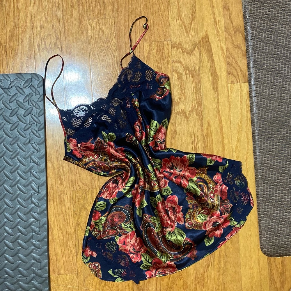 Vintage Victorias Secret Gold Label Slip Dress